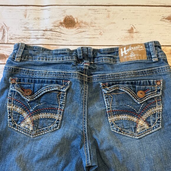 Hydraulic Metro Bootcut Jeans | Juniors 13/14 | Y2K Low Rise Retro Denim - Picture 3 of 8